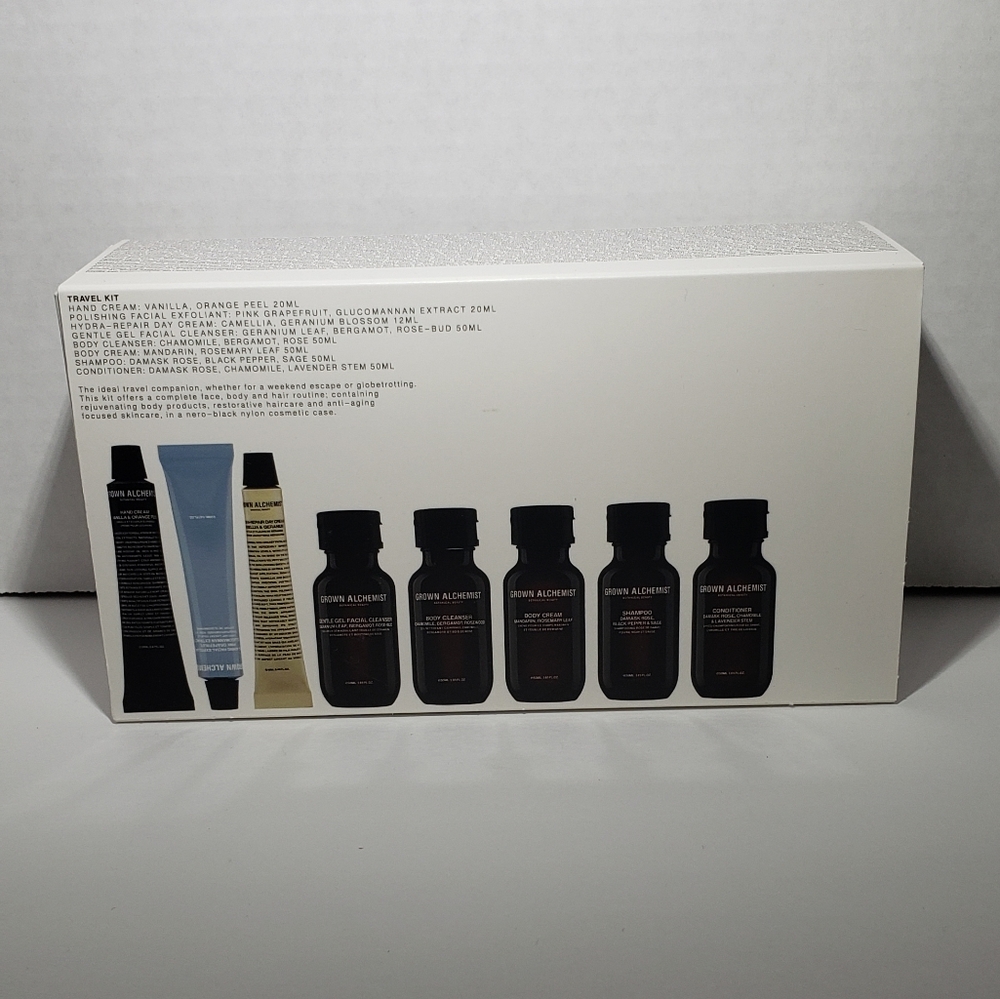 Grown Alchemist Travel kit w/ GA carrying …